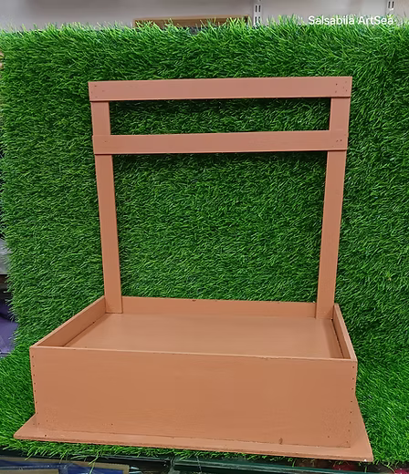 Wooden Singhasan