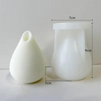 Geometric Water Drop Candle Handmade Mould