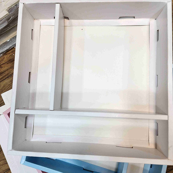 PVC Paper Section Box(T-shirt, Valentine, Cookies)