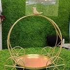 Cartwheel metal tray