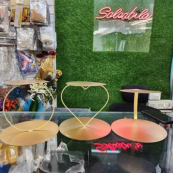 Metal Side Rod Spacer Stand for Cakes