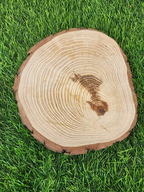 Wooden platter Logs
