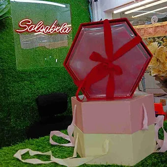 Salsabila Hexagon Gift Hamper Boxes