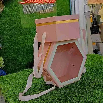 Hexagon Boarder Gift Hamper gift Boxes
