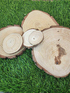Wooden platter Logs