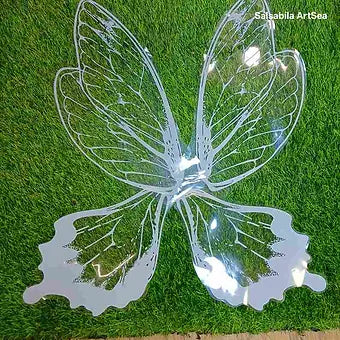 Plastic Butterfly Wings for Bouquets – Decorative Floral Accents