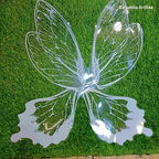 Plastic Butterfly Wings for Bouquets – Decorative Floral Accents