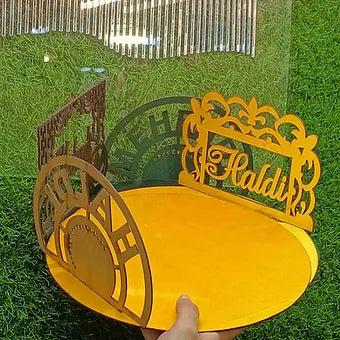 HALDI OR MEHENDI PLATTER BASE