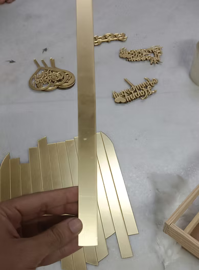 Acrylic Slid for box Top(Resin Quran Box)