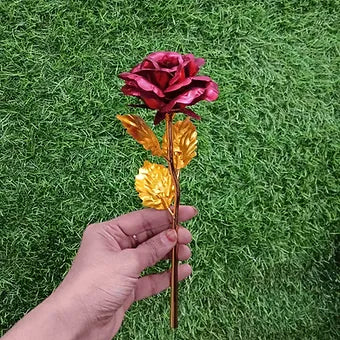 Metal Rose For Gift (bouquet)