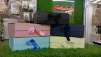 Plain Ribbon Trunk Collapsing Hamper Box
