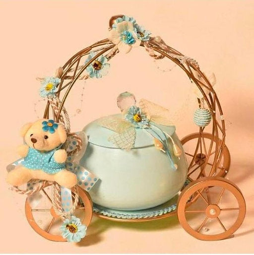 Cartwheel Metal Tray