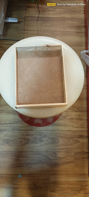 Pinewood rectangle MDF Tray(wooden)