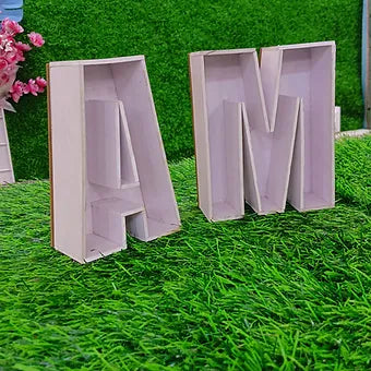 Monogram Letter Boxes Wooden or Foam Sheets For Dryfruits and Chooclates gifting
