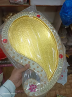 Metal heart design tray