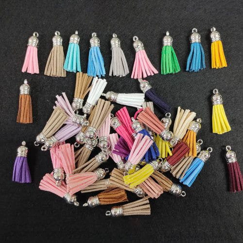 Mix Color Tassels (Small - 38mm - Gold Cap)