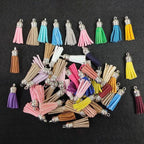 Mix Color Tassels (Small - 38mm - Gold Cap)