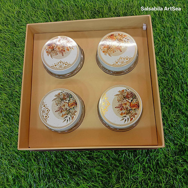 Airtight Dry Fruit Packaging Box With 4 Jars