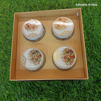 Airtight Dry Fruit Packaging Box With 4 Jars