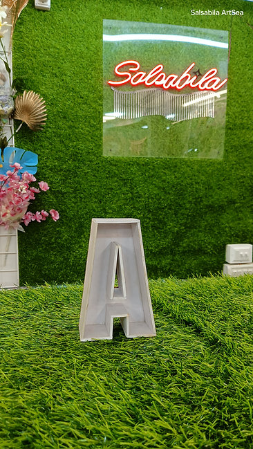 Monogram Letter Boxes Wooden or Foam Sheets For Dry fruits and Chocolate's gifting