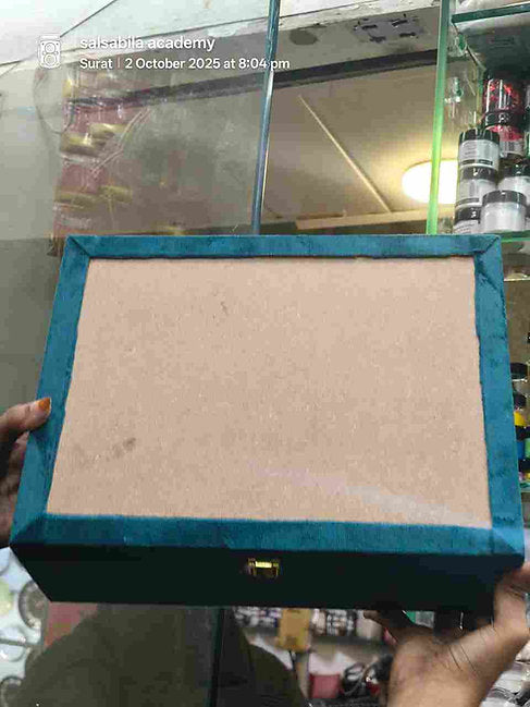 Luxury Resin Quran Box – Premium Velvet Lined Gift Hamper Box