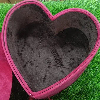 Suede Round Surprise Box