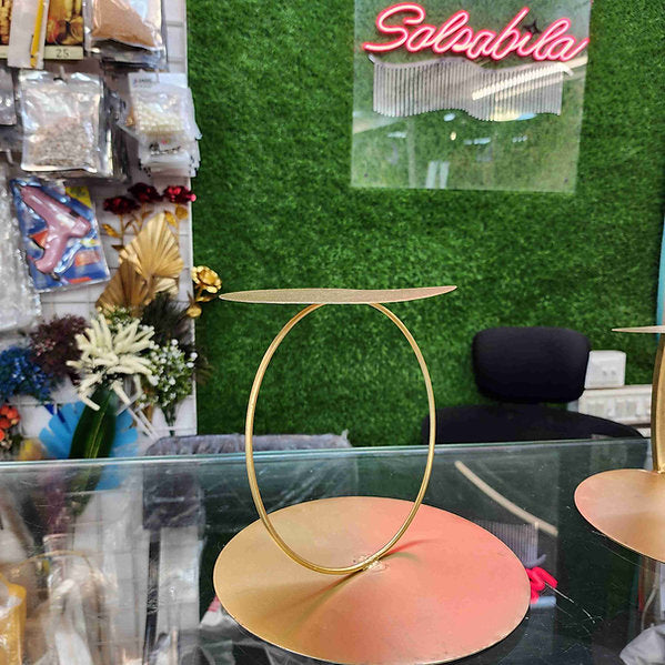 Metal Round Shape Tier Cake Spacer Stand For Cake