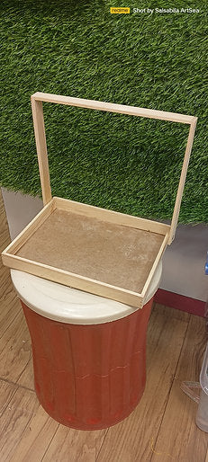 Hanging Wooden Tray for Haldi & Mehndi