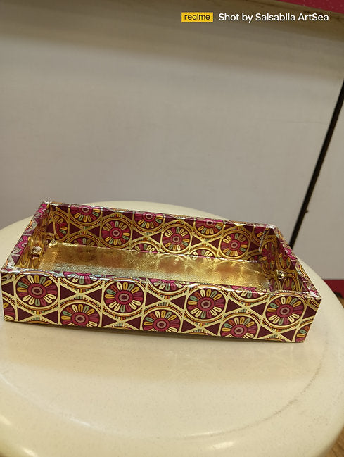 Designer rectangle trays