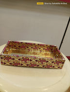 Designer rectangle trays