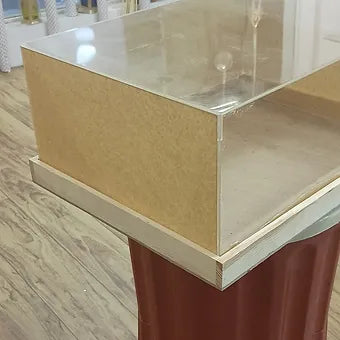 Acrylic wooden box MDF