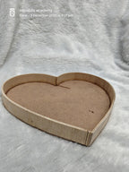 Heart-Shaped MDF Serving | Gifting Tray
