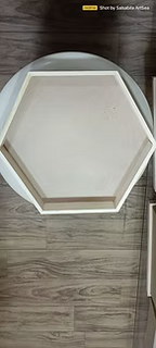 Hexagon tray MDF