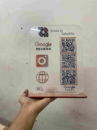 Acrylic Plaque Standee