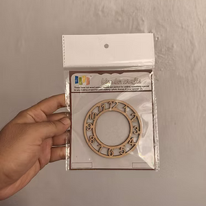 3-Inch Professional MDF Clock Numbers – Precision Cut for Resin & DIY Art