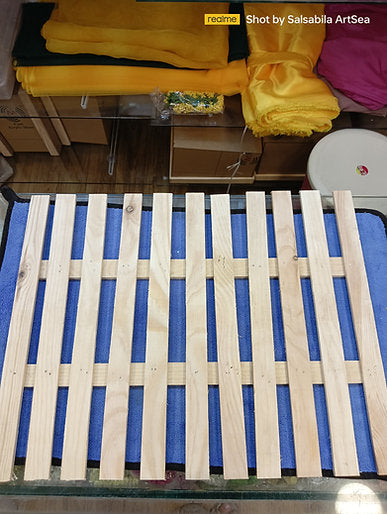 Wooden Double Layer Tray