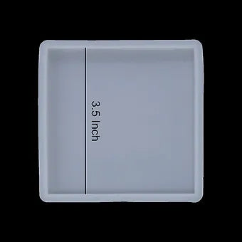 3.5Inch Square Coaster Mould