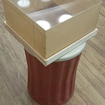 Acrylic wooden box MDF