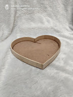 Heart-Shaped MDF Serving | Gifting Tray
