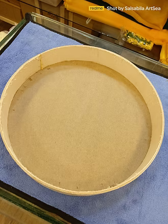 Circular MDF tray