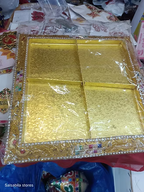 4 Section Metal Tray