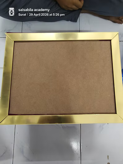 Acrylic Slid for box Top(Resin Quran Box)
