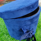 Suede Round Surprise Box