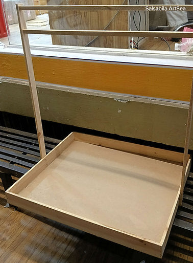 Wooden Middle Section Hanger Tray(trousseau chaab decor)