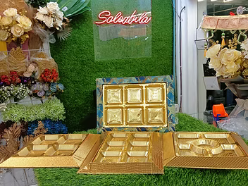 Designer dry fruit tray