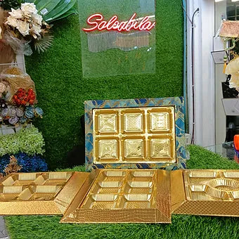 Designer dryfruit tray