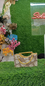 Designer Floral Print Gift Basket For Jars | 2pcs/3pcs | With Golden Handles