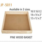 Square Wooden Tray
