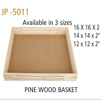 Square Wooden Tray