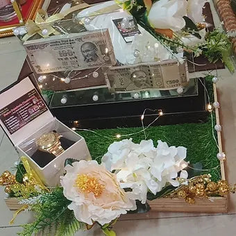 Square Wooden Tray